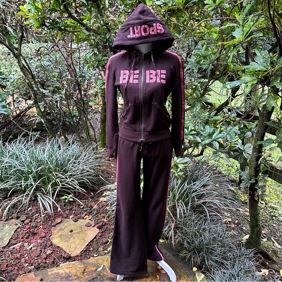 Bebe Sport Hooded Track Suit - Picture 1 of 9